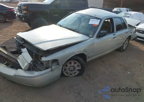 2005 Mercury Grand Marquis Gs from USA, damaged, VIN 2MEFM74W85X618499